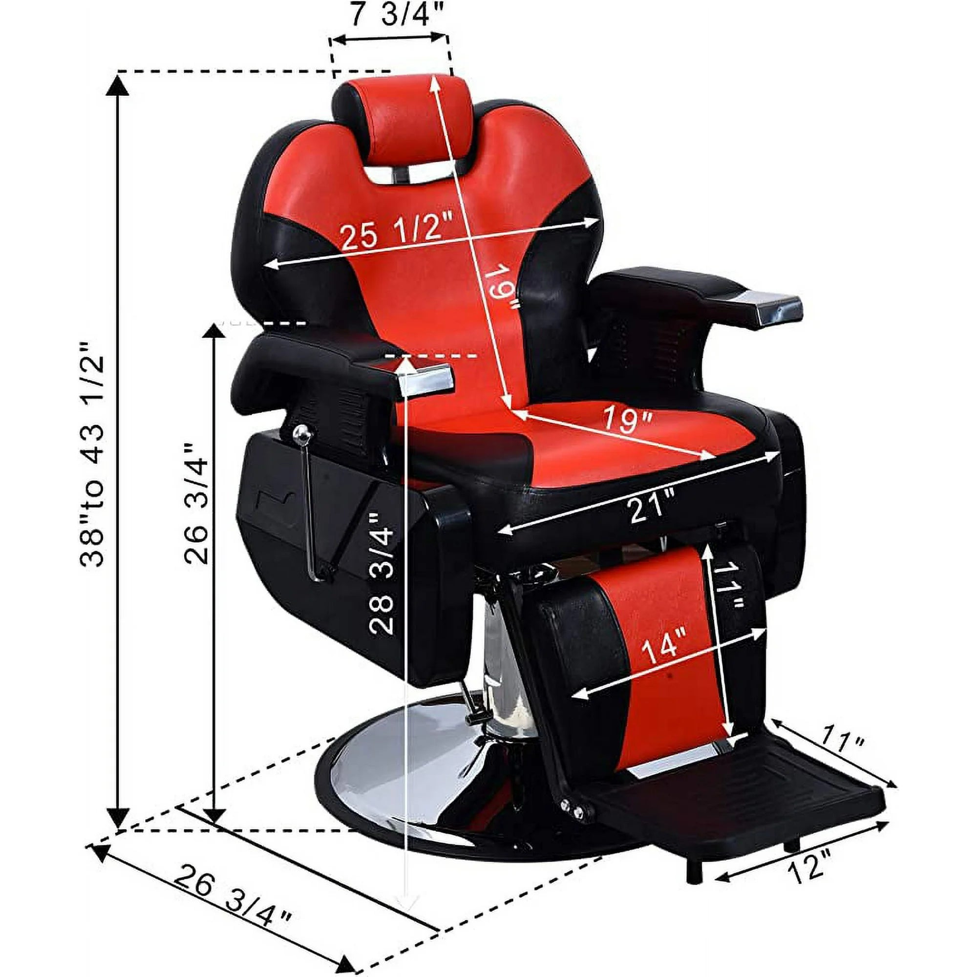 Sillón Barbero Diseño Atractivo