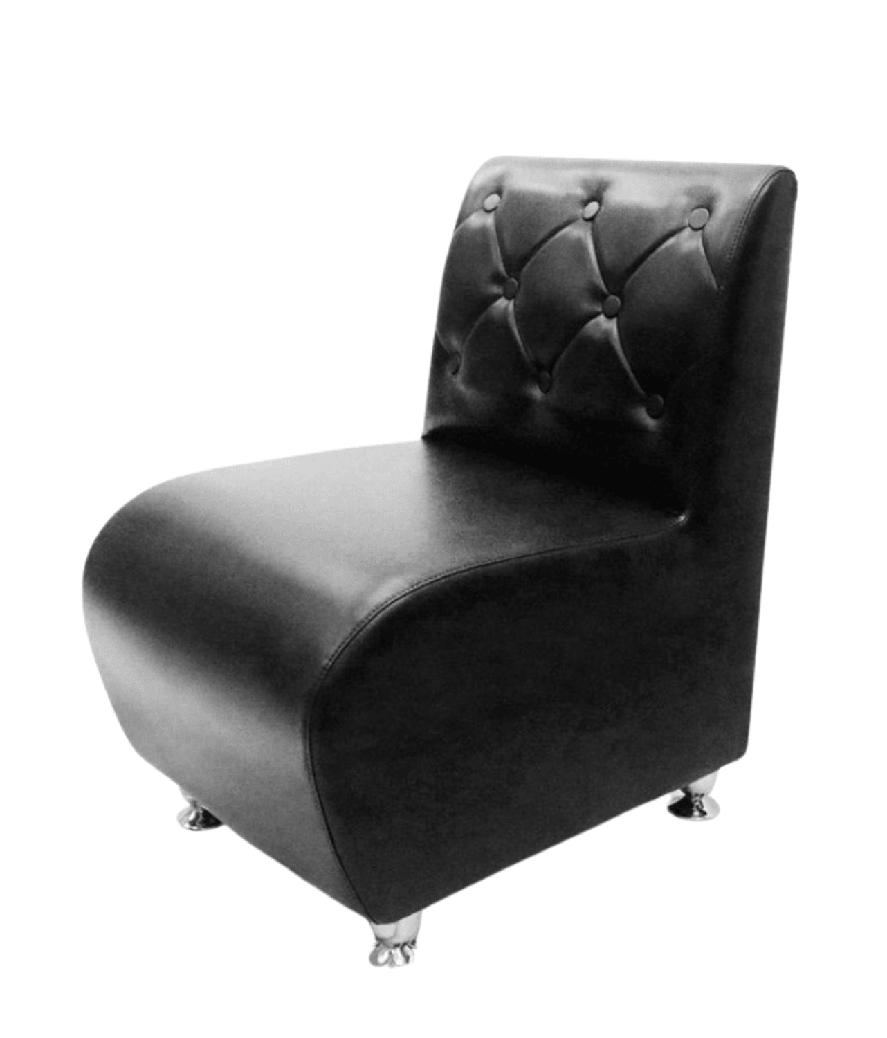 Sillón de Espera Capitoné para Barbería y Salón - vivox&space