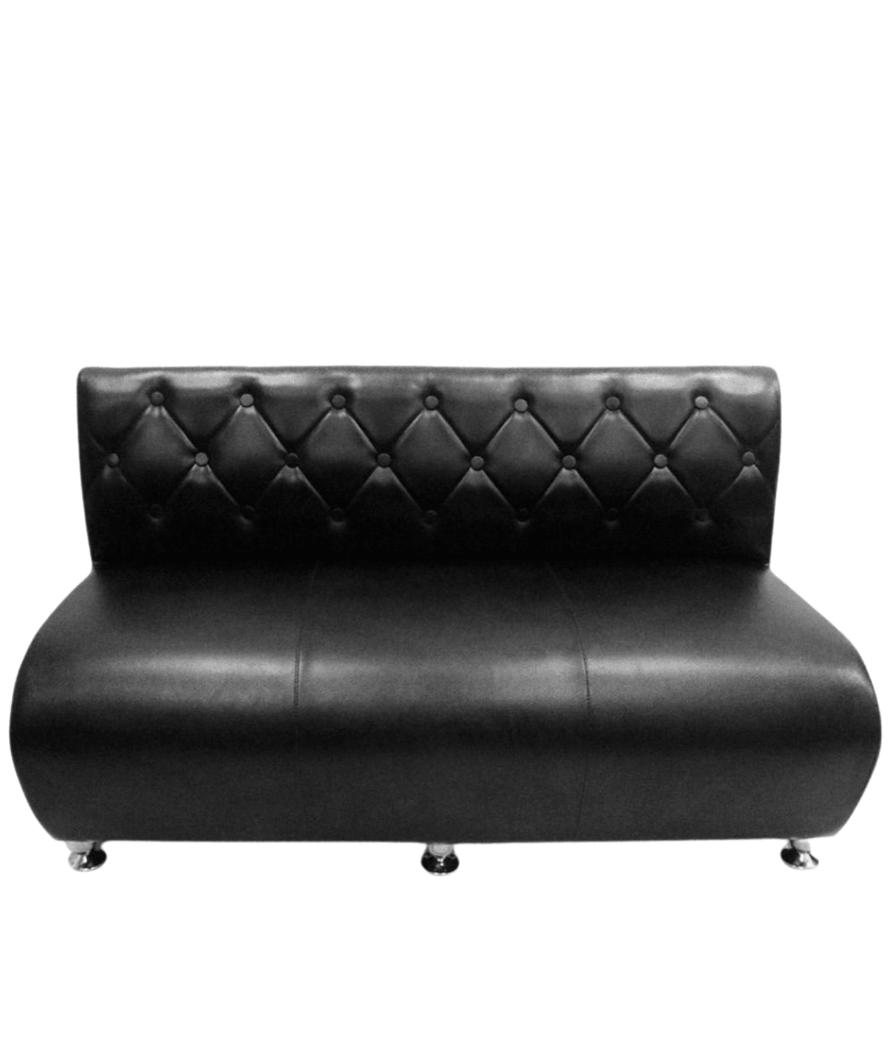 Sillón de Espera Capitoné para Barbería y Salón - vivox&space