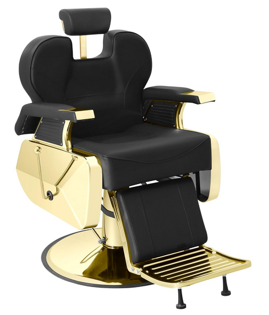 Sillón Barbero Edición Dorada Premium