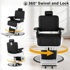 Sillón de Barbero Modelo Europeo Premium