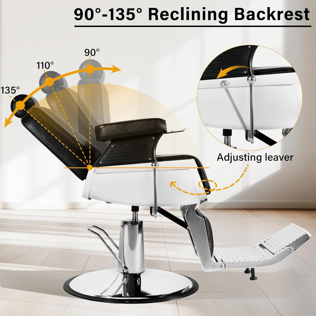 Sillón de Barbero Modelo Europeo Premium