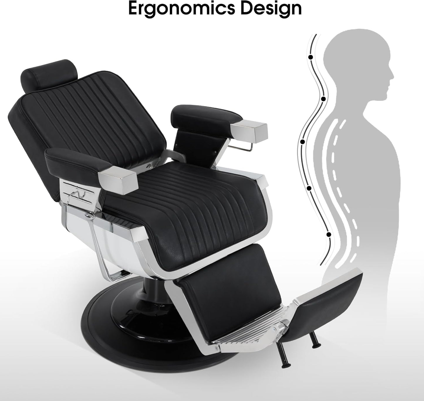 Sillón de Barbero Modelo Europeo -033