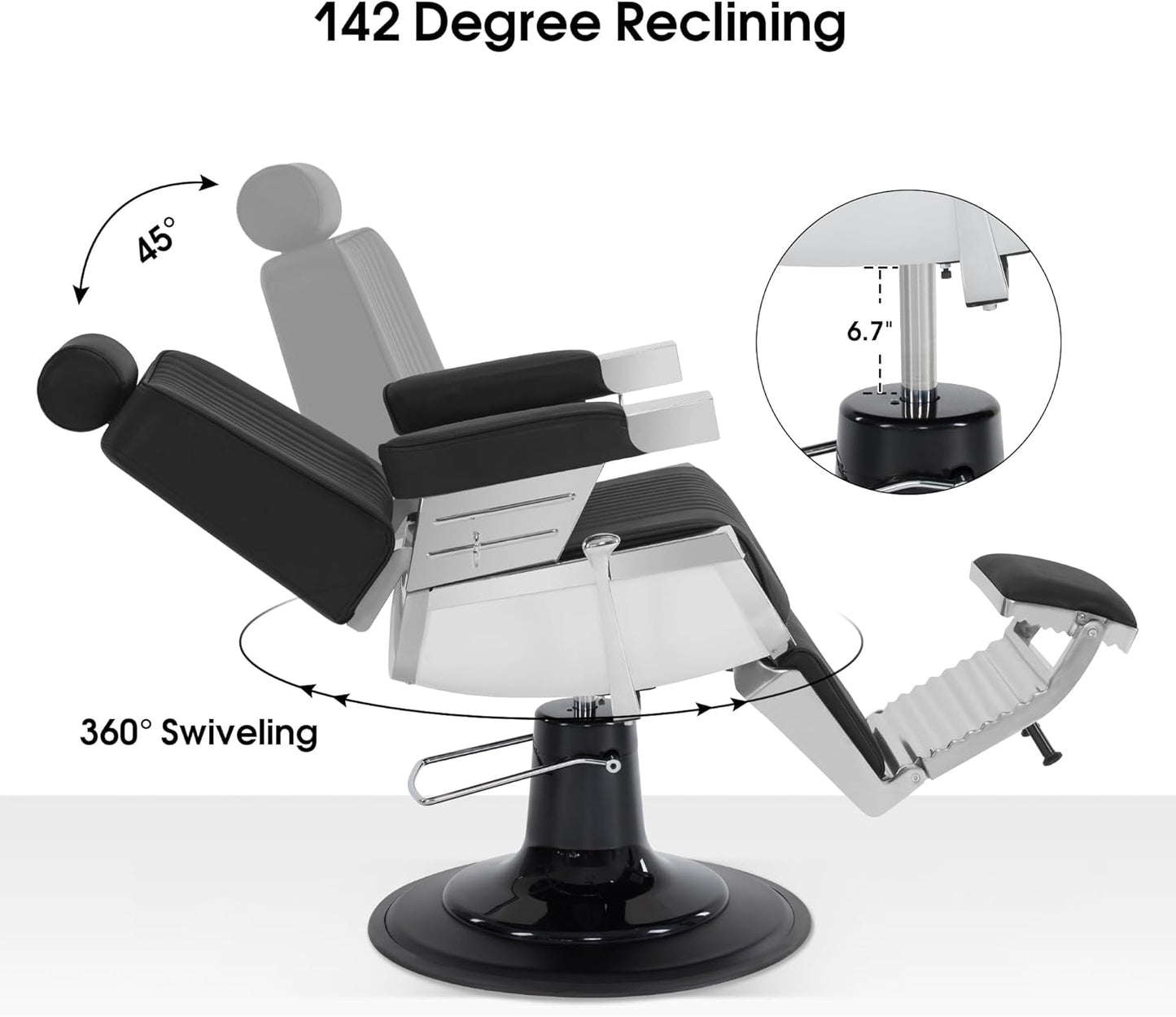Sillón de Barbero Modelo Europeo -033