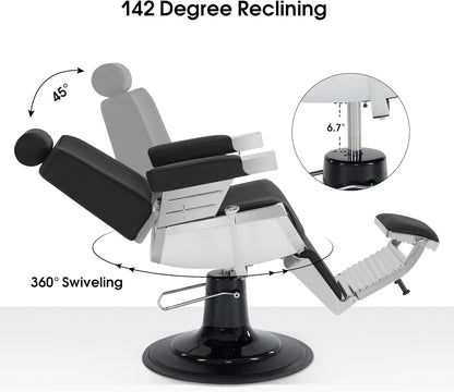 Sillón de Barbero Modelo Europeo -033