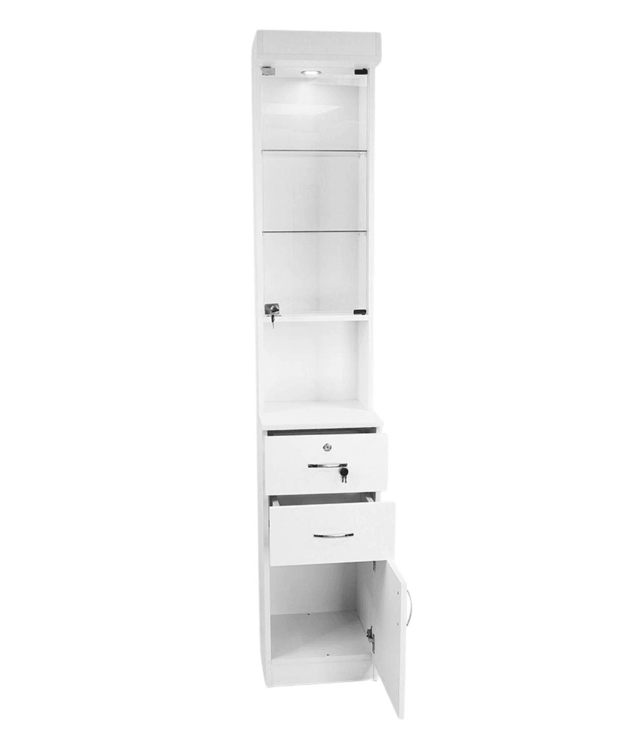 Torre Exhibidor con foco Led Rey - vivox&space