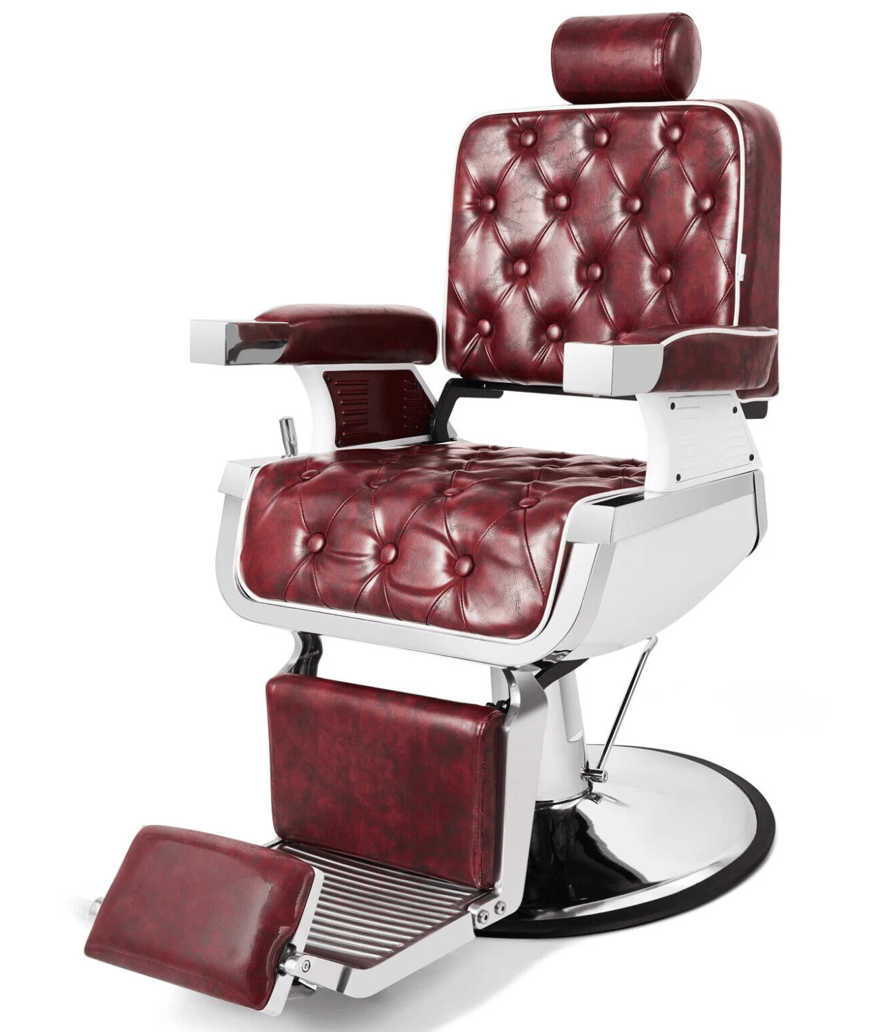 Sillón de barbería Modelo Nano-067 disponible en color negro - vivox&space