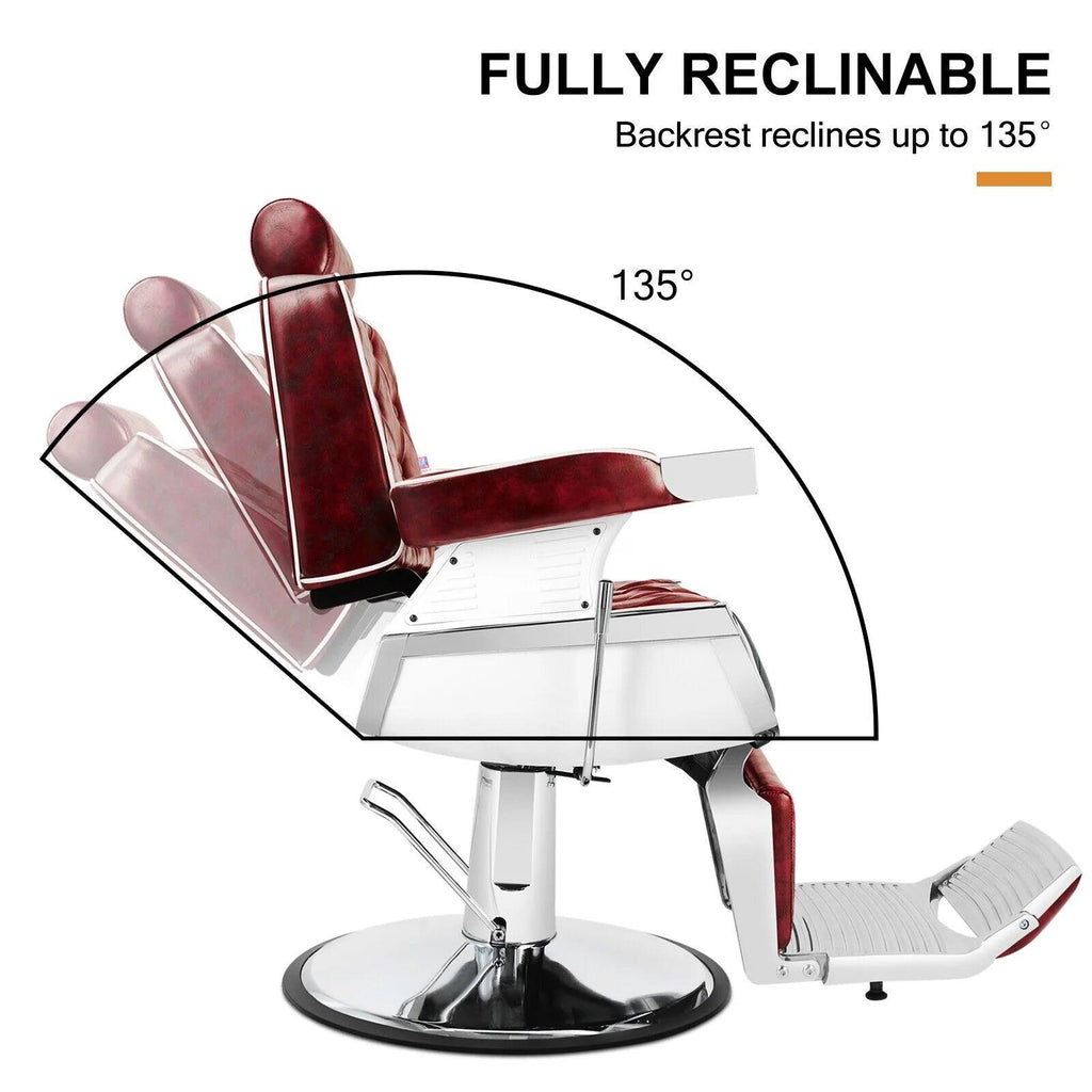 Sillón de barbería Modelo Nano-067 disponible en color negro - vivox&space
