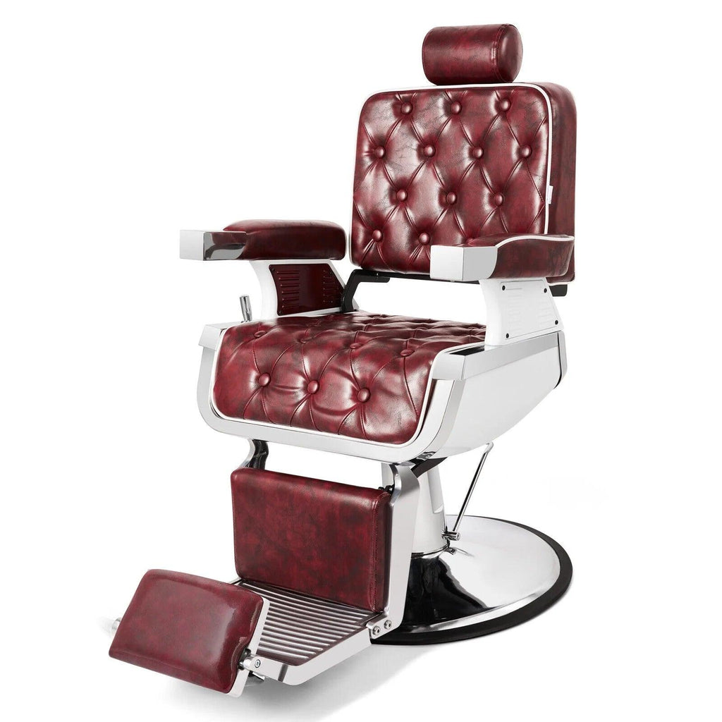 Sillón de barbería Modelo Nano-067 disponible en color negro - vivox&space