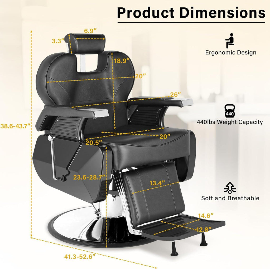 Sillón Barbero Harly Premium - vivox&space