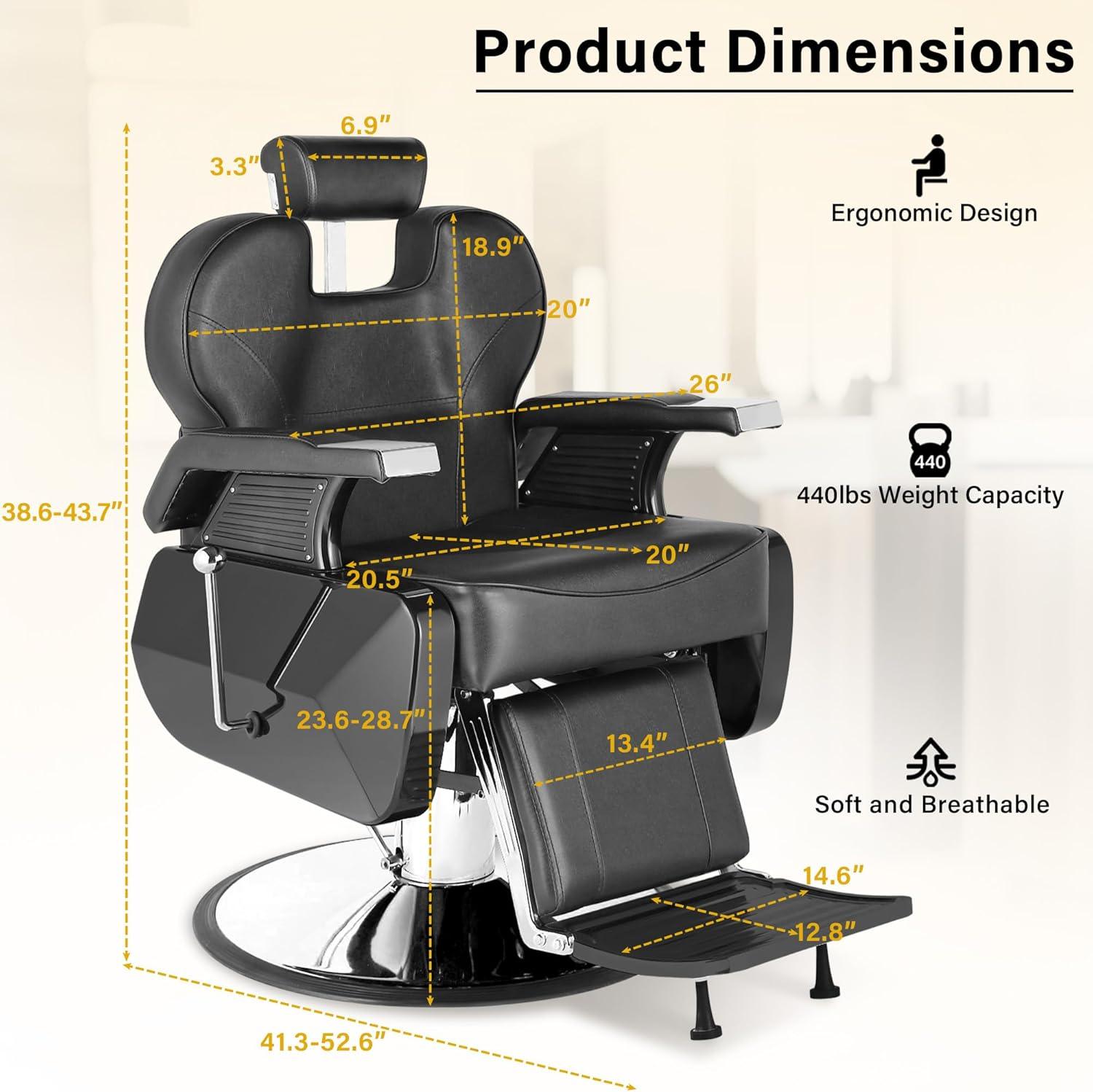 Sillón Barbero Harly Premium - vivox&space