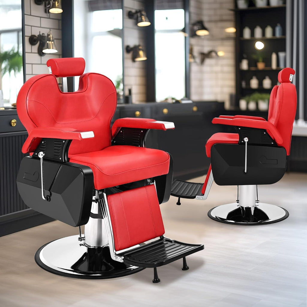 Silla de peluquería Harly reclinable para estilista, cómoda silla multiusos para peluquería - vivox&space