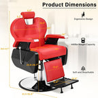 Silla de peluquería Harly reclinable para estilista, cómoda silla multiusos para peluquería - vivox&space